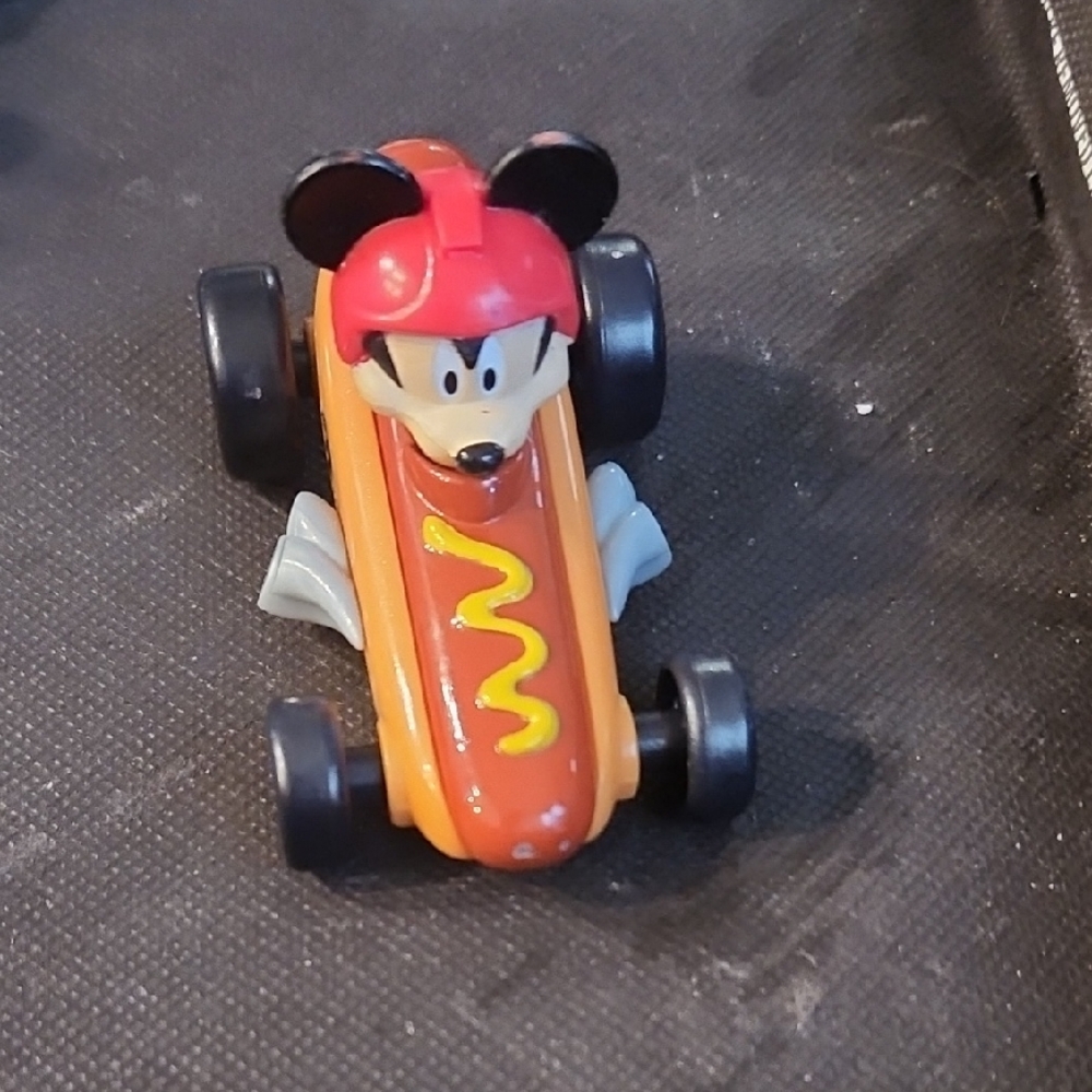 Mickey Mouse Hot Dog Racer - Red and Orange